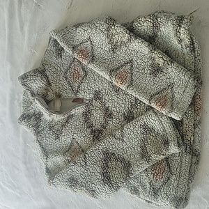 Thread Supply, fleece teddy zip up